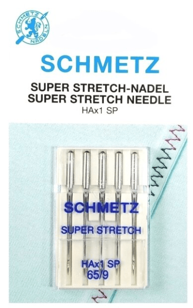 Иглы Schmetz супер-стрейч HAx1 SP 65/9, 5 шт в Данилове