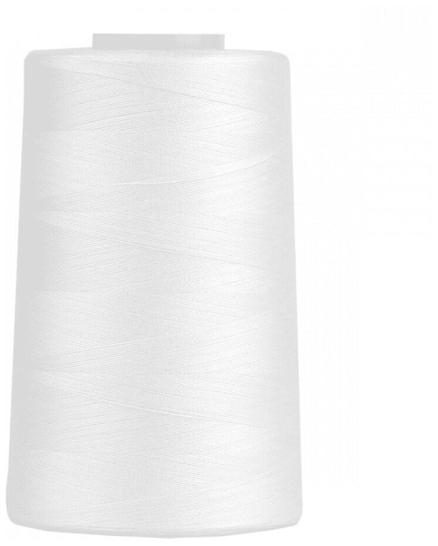 Нитки Sewing Thread 40/2 5000 ярд. цвет - белый 100% п/э в Данилове