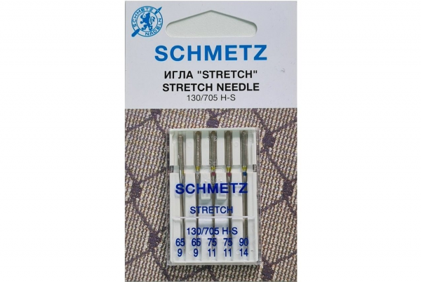 Иглы Schmetz стрейч combi (65x2, 75x2, 90x1), 5 шт в Данилове